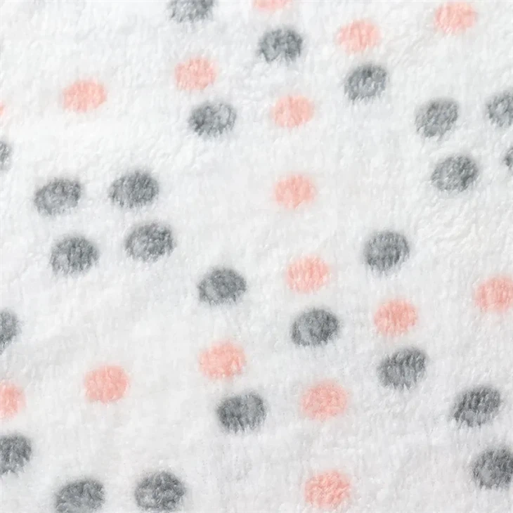 100% Polyester Printed Polar Fleece Fabric in stock