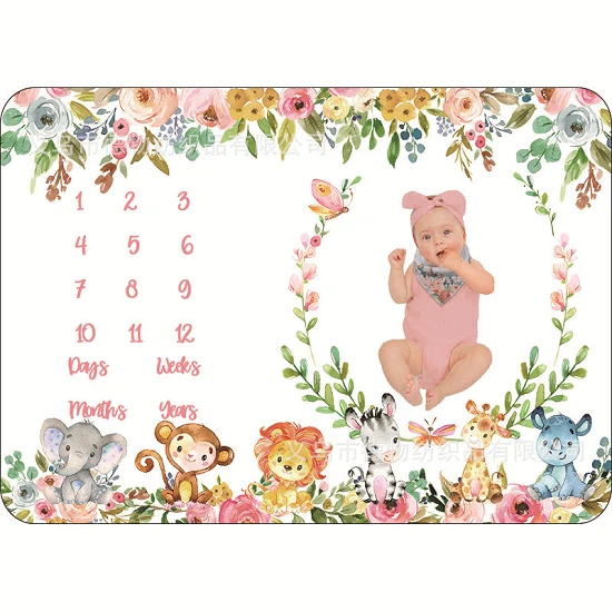 Darilni set odeje Baby Milestone