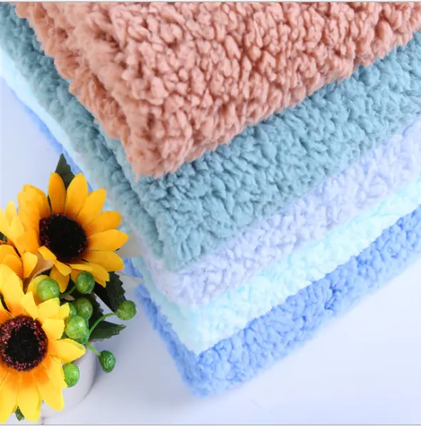 Faux Fur Fleece Sherpa Fabric manufacturers