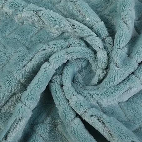 Jacquard flanel flis tkanina za odejo