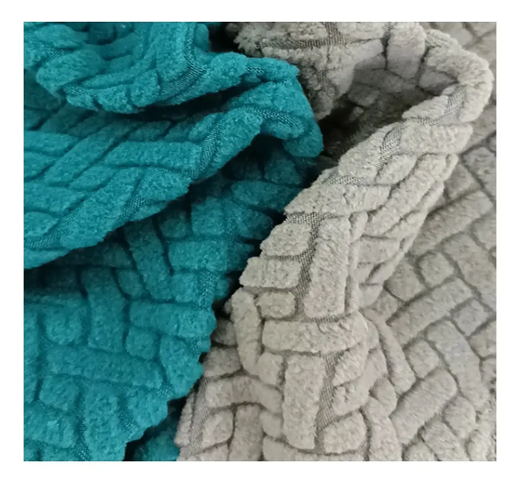 Jacquard Polar Fleece Drop-needle Fabric Polar Fleece price