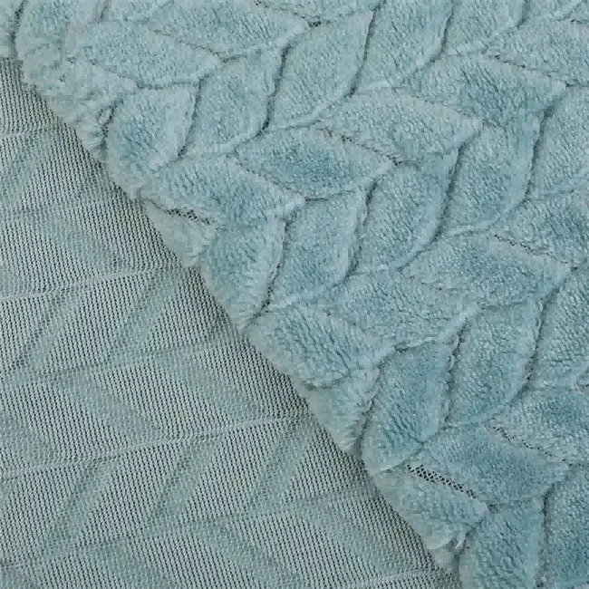 Leaf Jacquard flanelasta tkanina