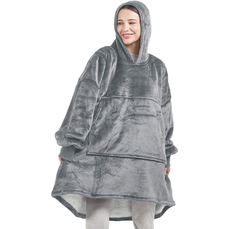 Odeja s kapuco Sherpa