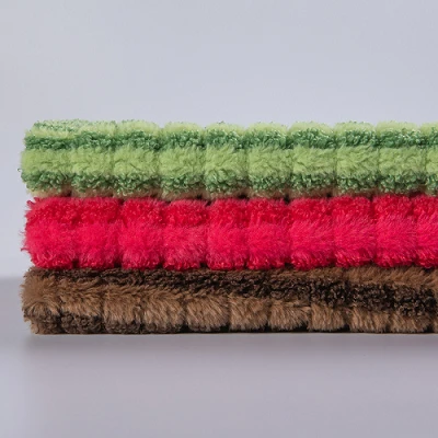 Eno stranska tkanina Jacquard Sherpa