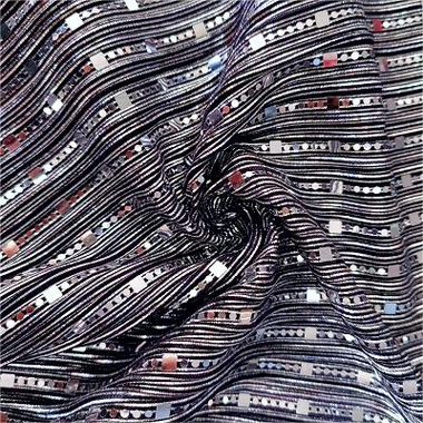 Blago z bleščicami za poročno obleko