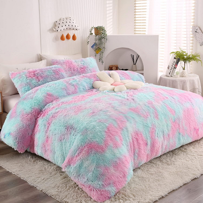 Debela topla odeja iz umetnega krzna