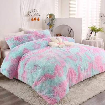 Odeja iz flisa Sherpa Tie Dye PV