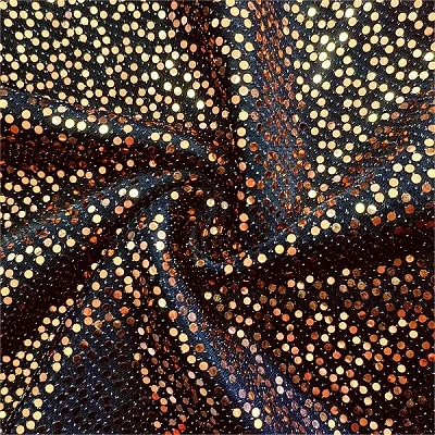Elastic Gloden Color Lurex tkanina