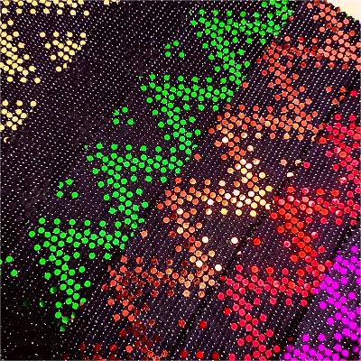 Natisnjena tkanina za čudovito obleko